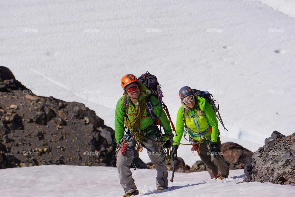 glacier climbing