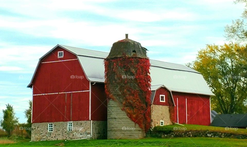 red barn