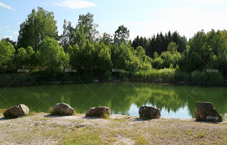 
Limestone quarry