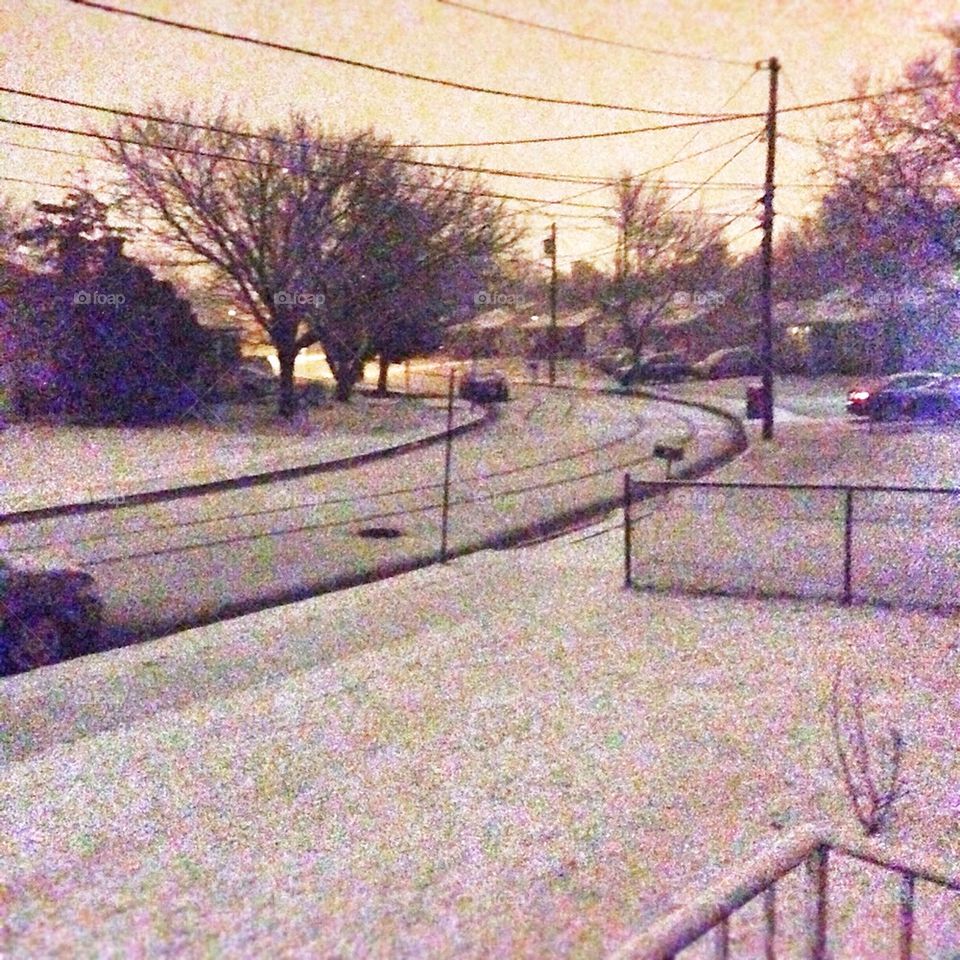 Midnight snow 
