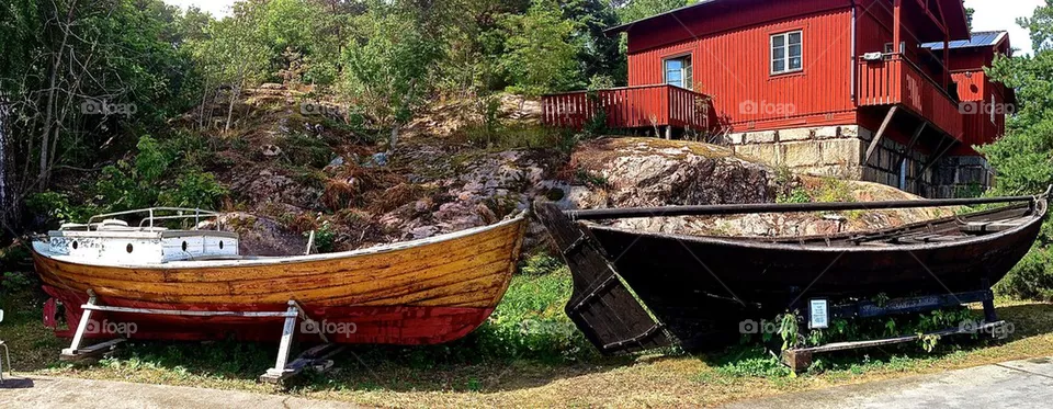 Two boats