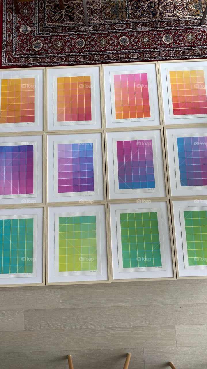 My work in sets by series 