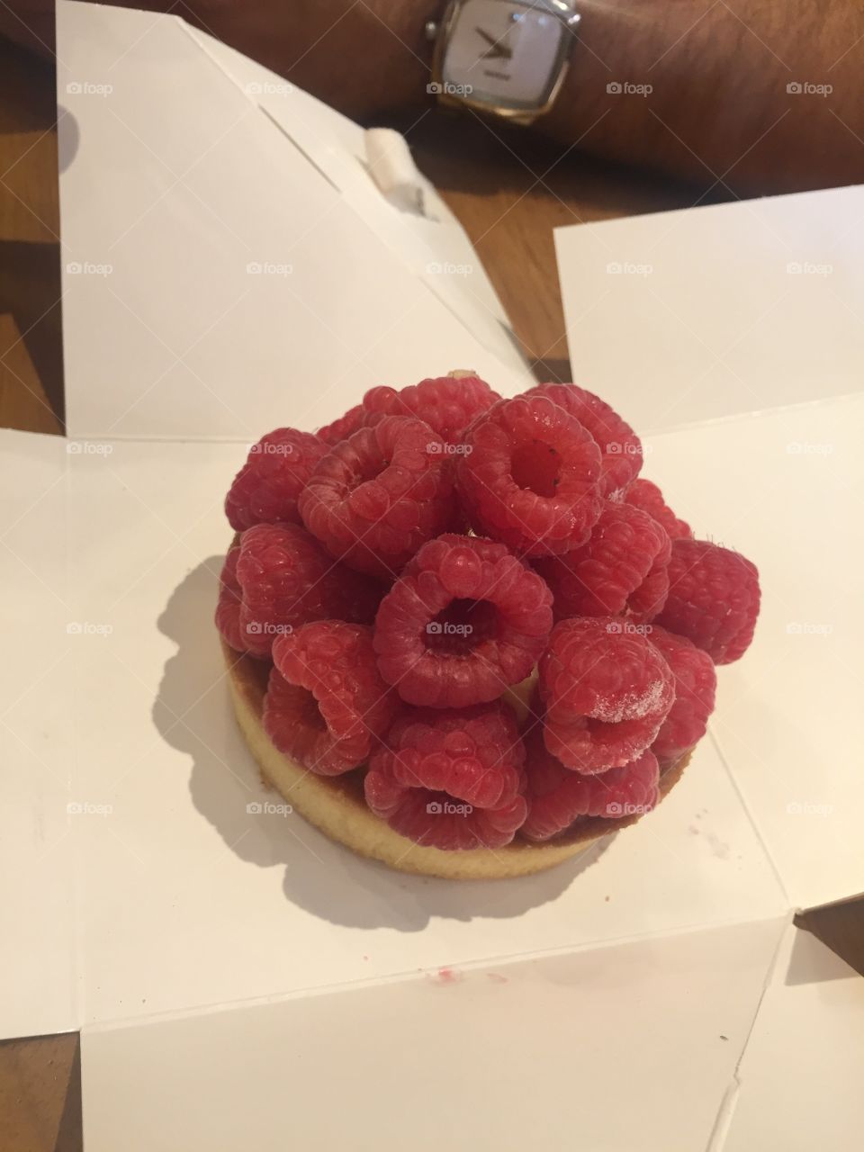 Raspberry tart