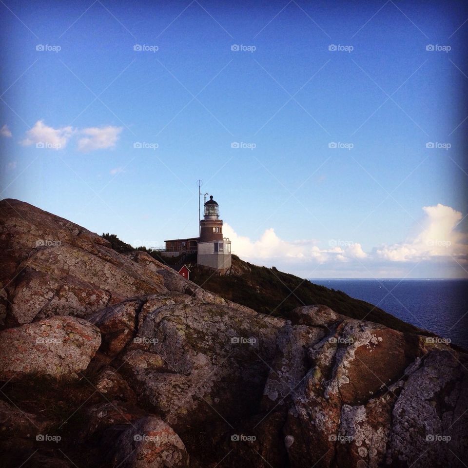 The lighthouse in Mölle.