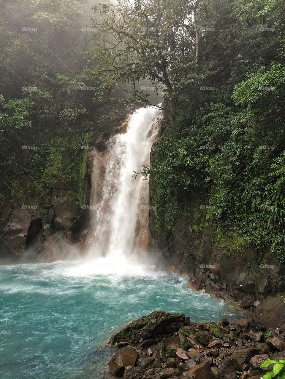 Rio Celeste Waterfall