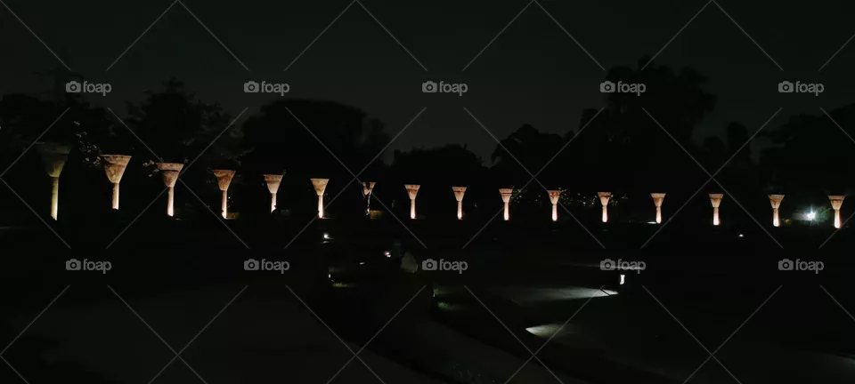 Night capture of pillers