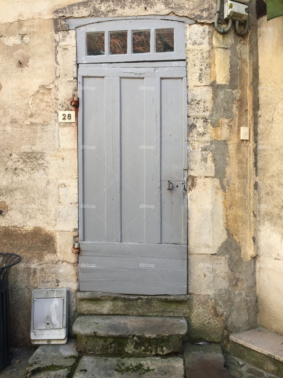Old doorway in France 
