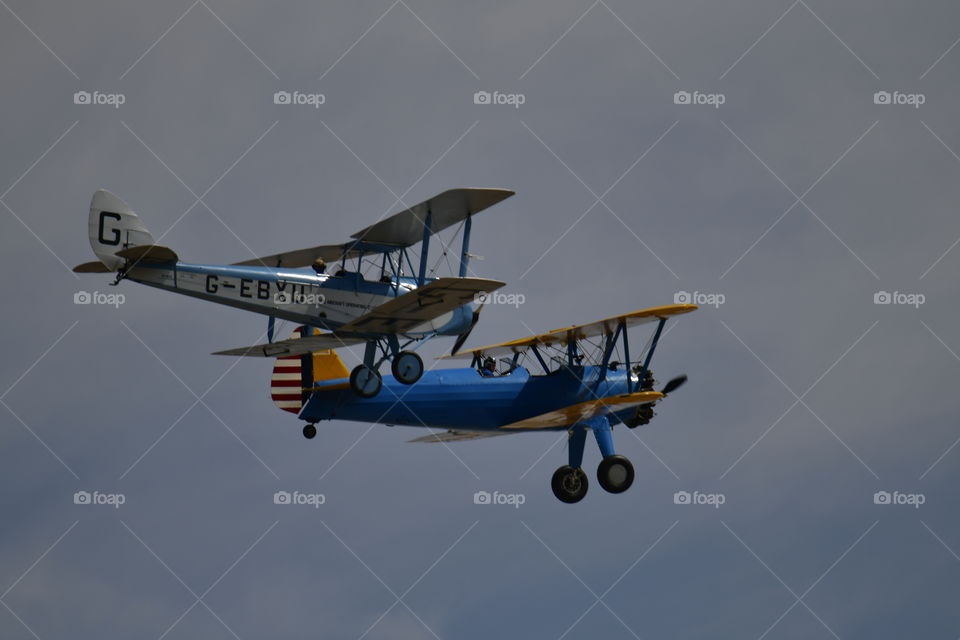 Boeing Stearman Kaidet - FNM 1833 
De Havilland DH-60 "Moth" 1825