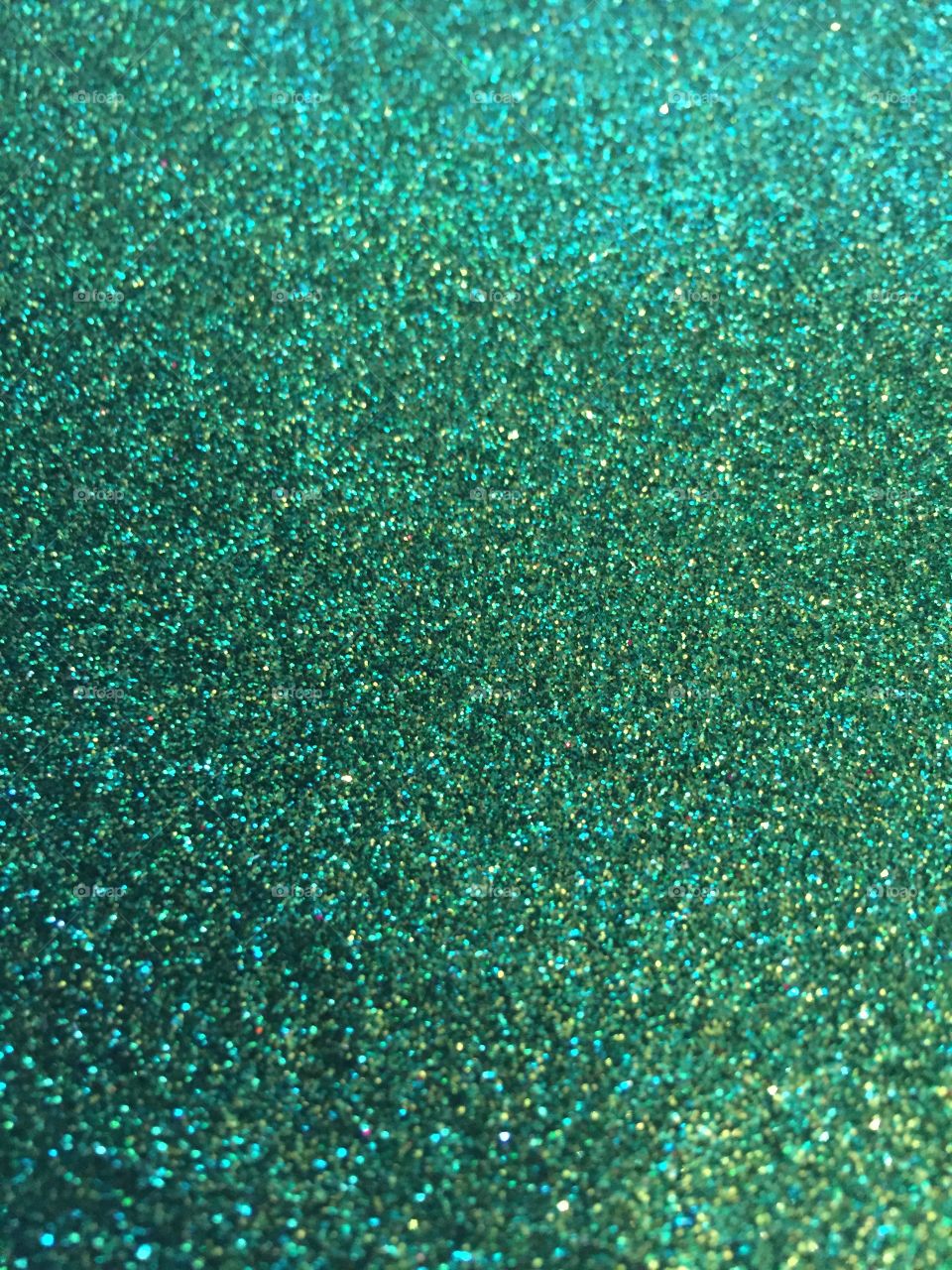 Green sparkles