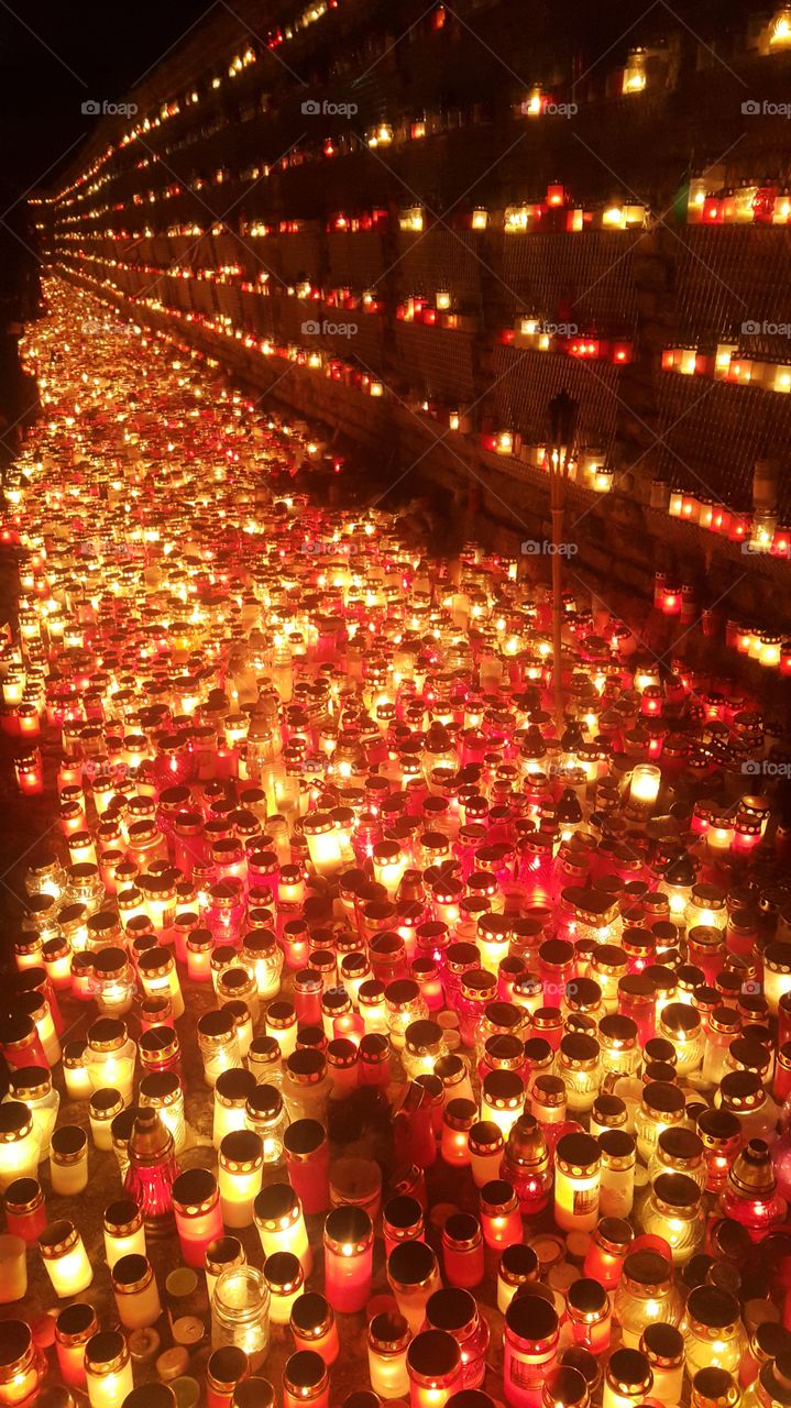 November 11 in Latvia. Memorial day celebration.