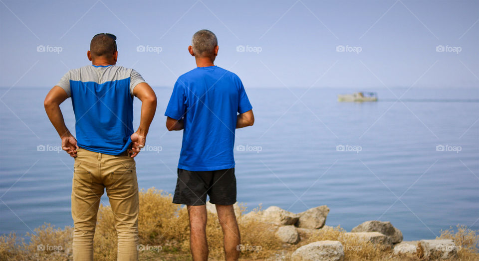 Two very inquisitive human beings