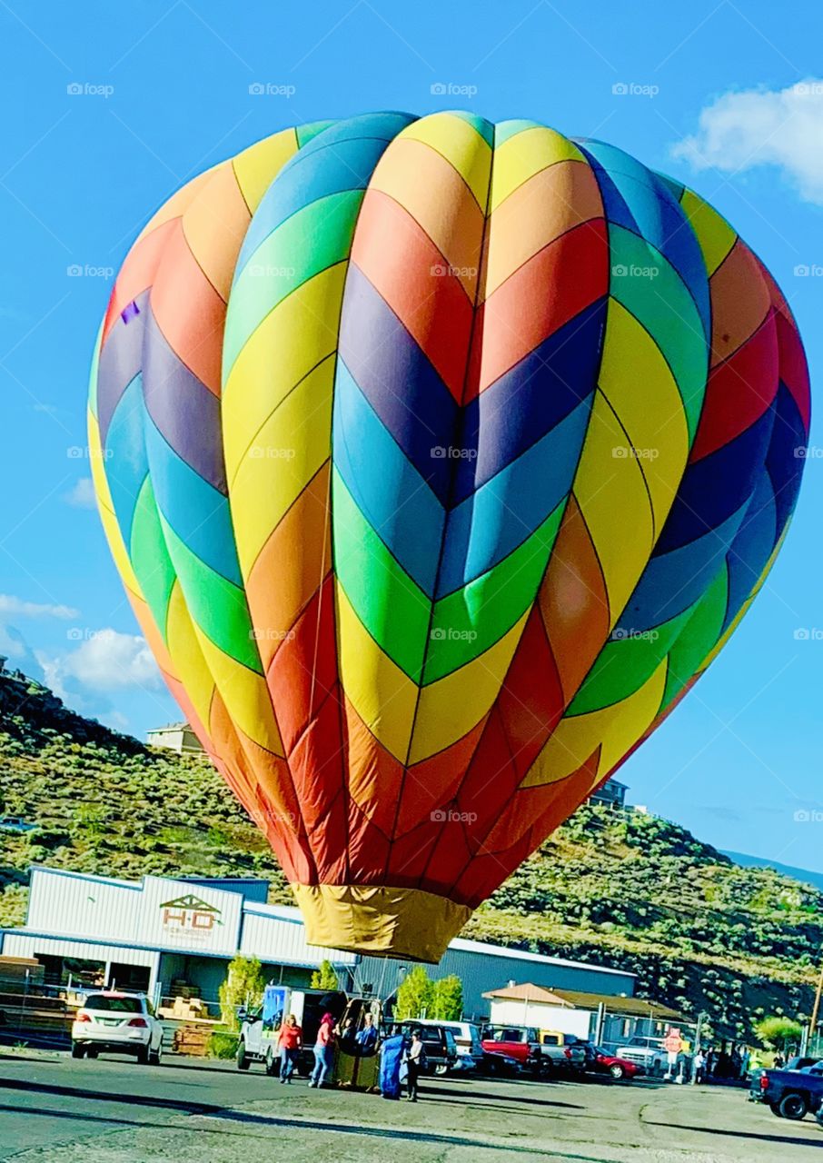 Hot air balloon races