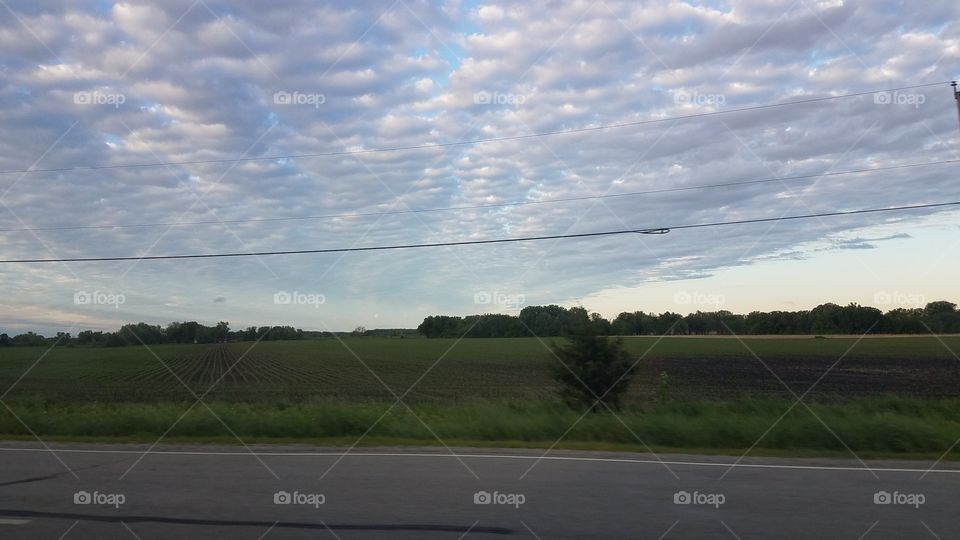 Early morning clouds