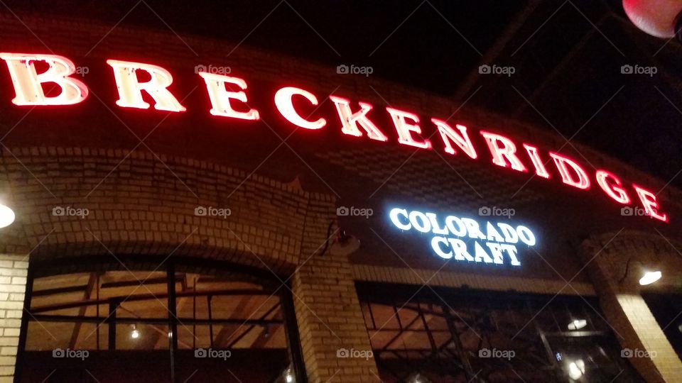 Brekenridge  Brewery, Denver Colorado
