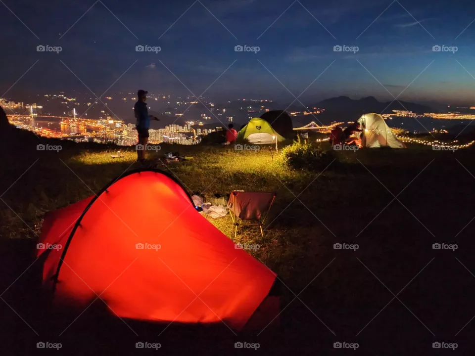 Red tent