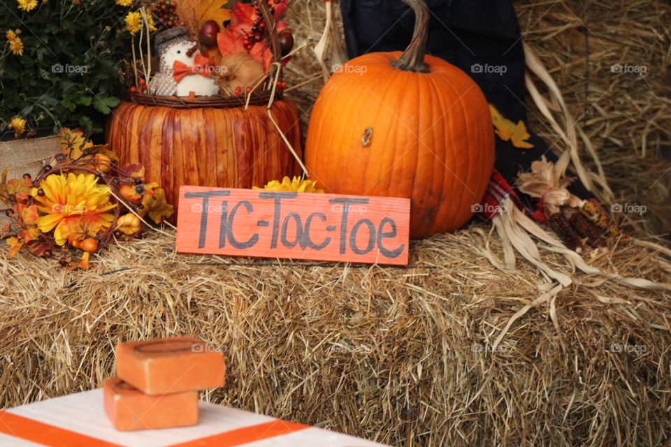 Tic Tac Toe Halloween pumpkin 🎃 