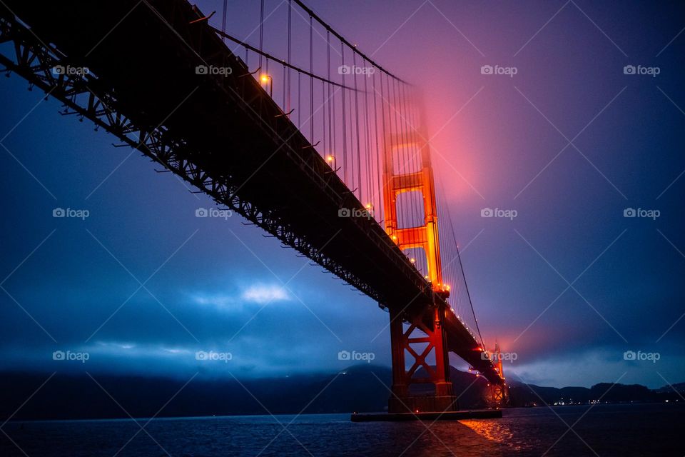 Golden Gate Bridge in Fog