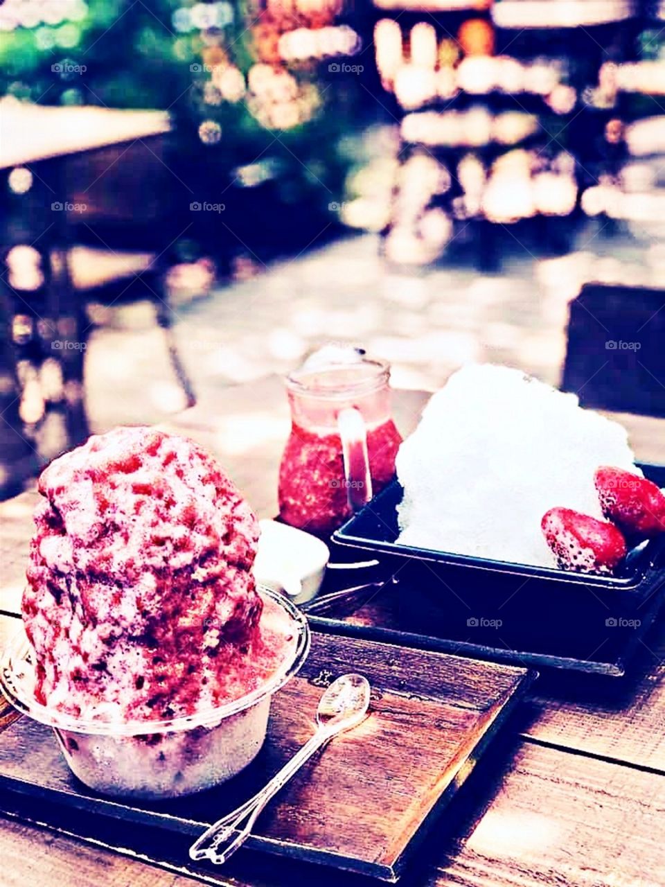 Strawberry Flavored Shaved Eyes