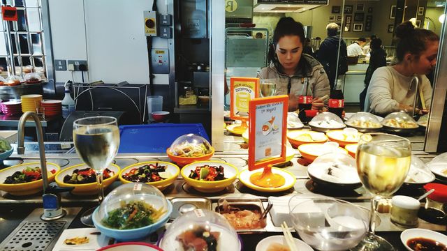 Restaurant, Table, Dining, Food, Drink