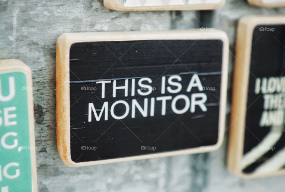 This is a monitor