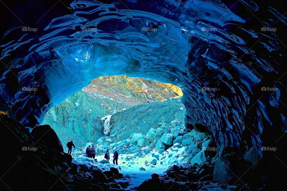 Mendenhall Ice caves