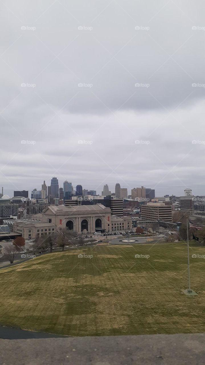 Kansas City Union Station Cityscape