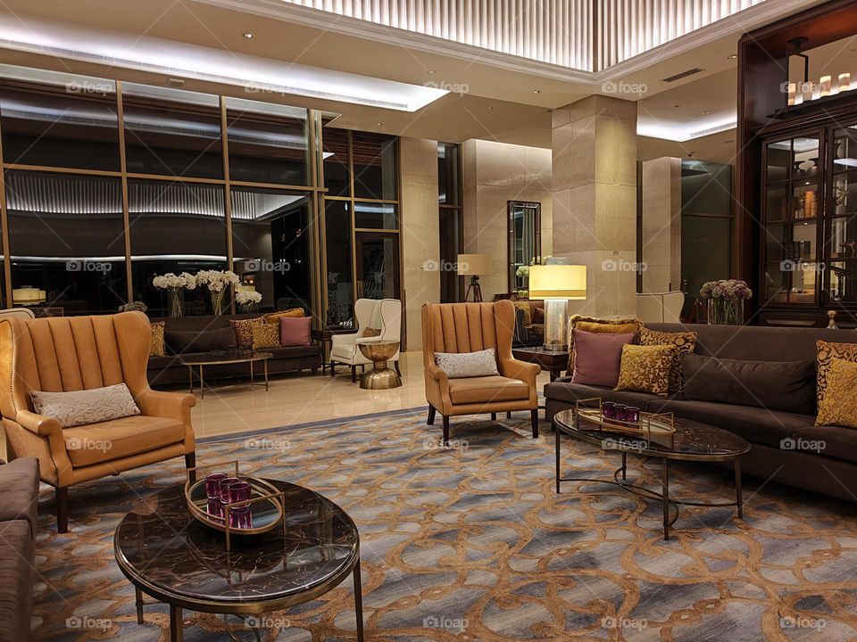 Living room, hotel's area