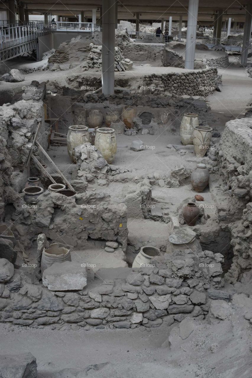 Ancient Santorini Greece