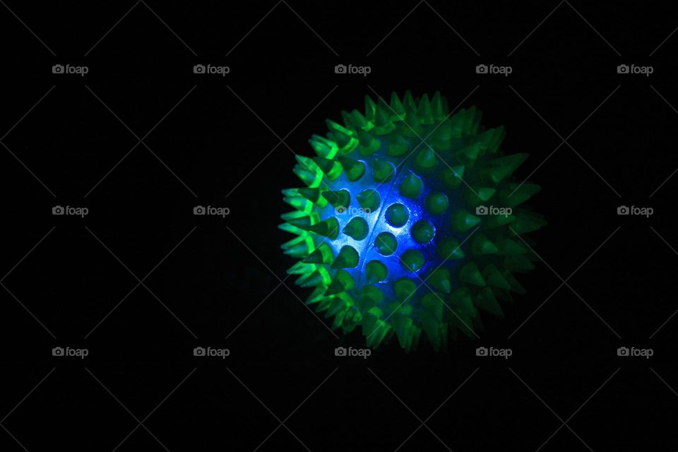 Light miracle in the night 