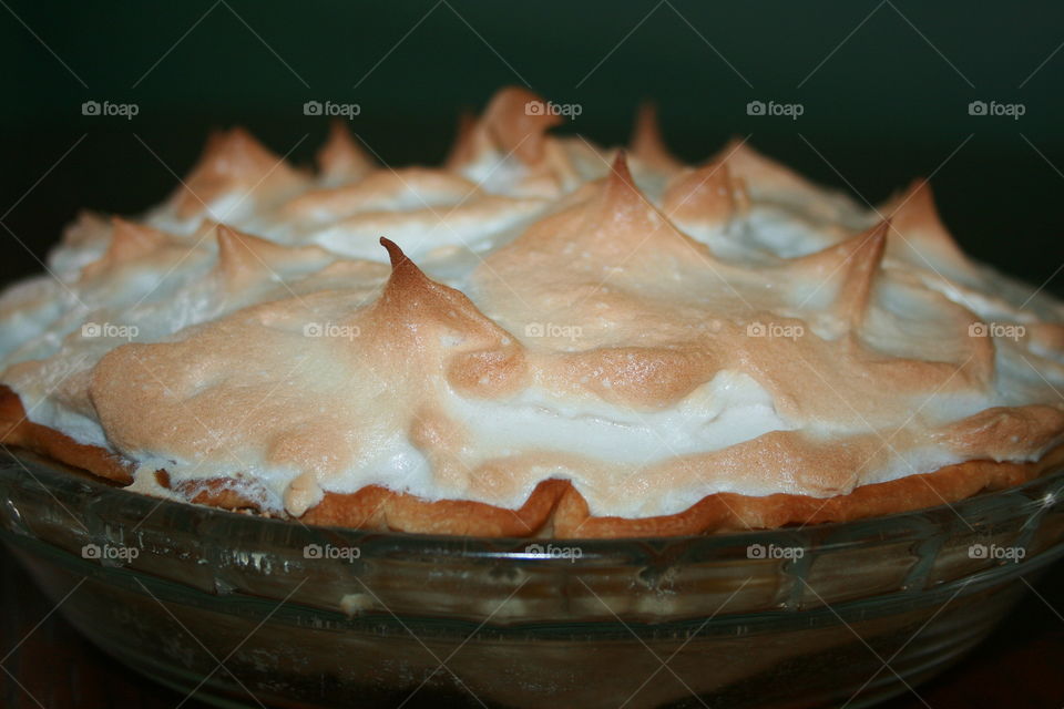 Chocolate Meringue Cream Pie