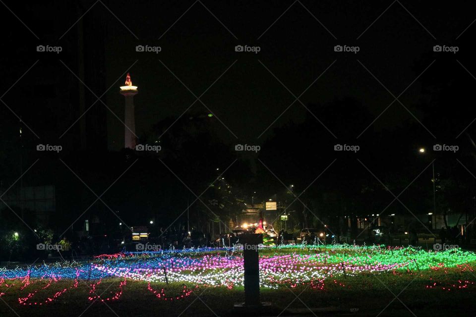 The Shining Light of  West Irian Liberation Monument.