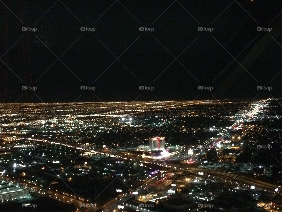 Vegas at night...