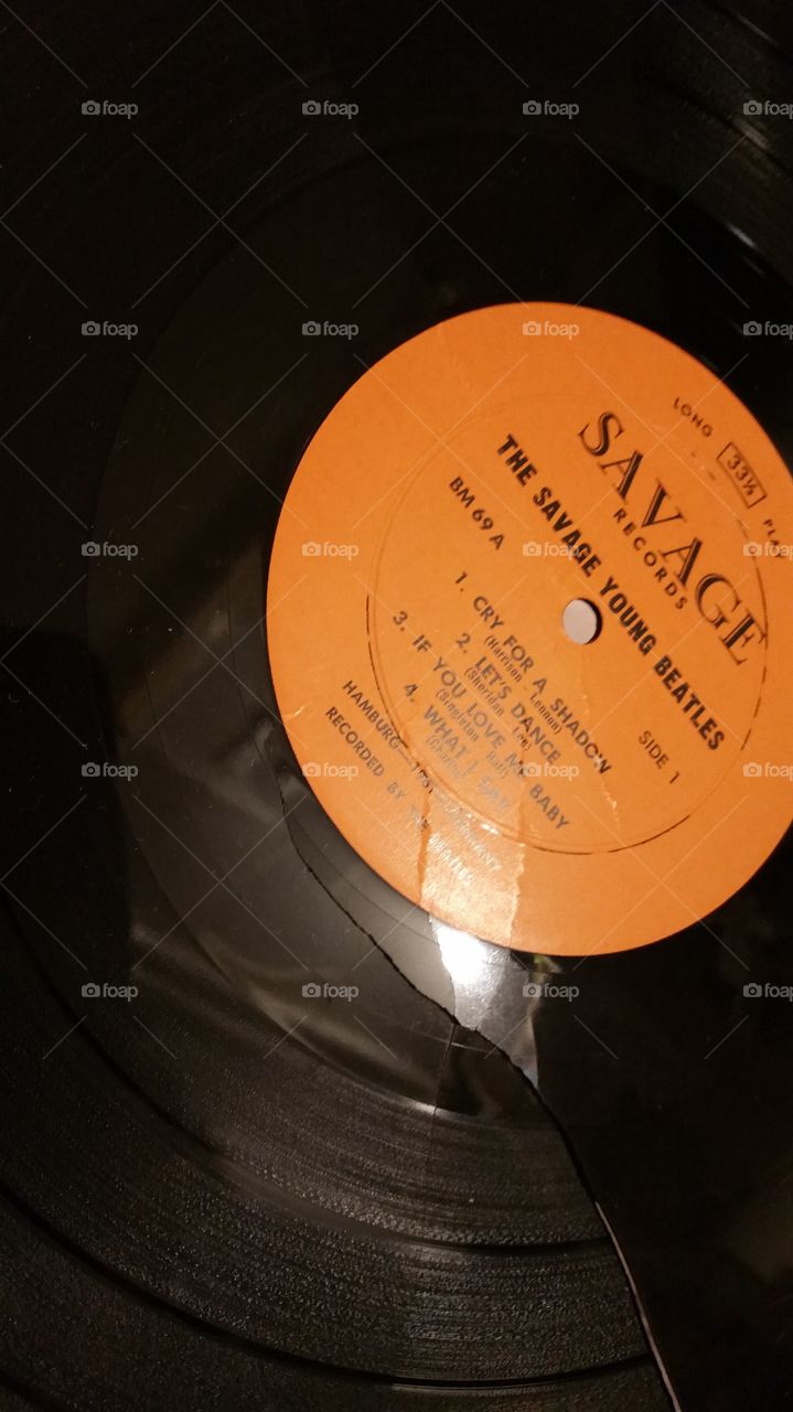 Beatles record Broken by the USPS