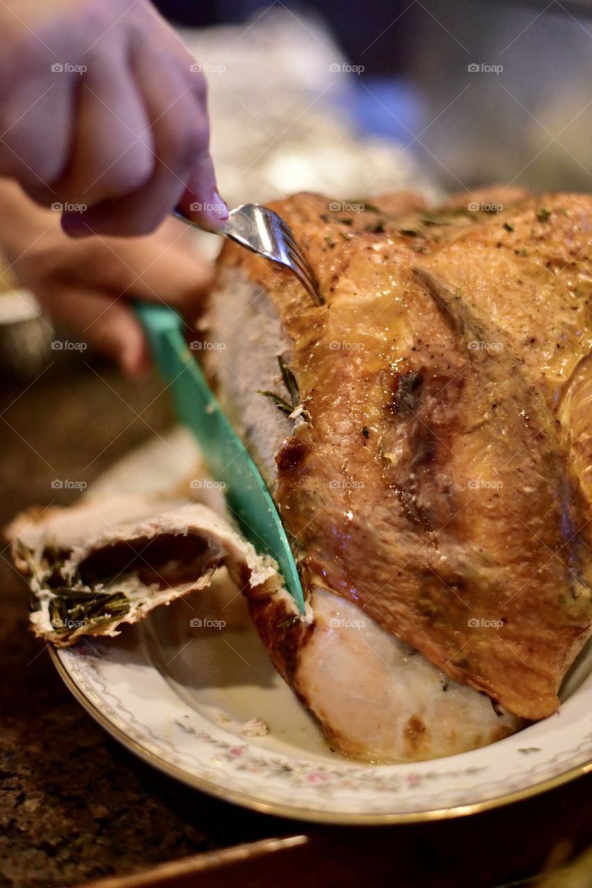 Turkey Carving. 