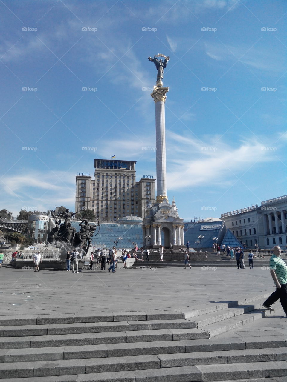 maidan nezalegnosti. kiev Ukraine square