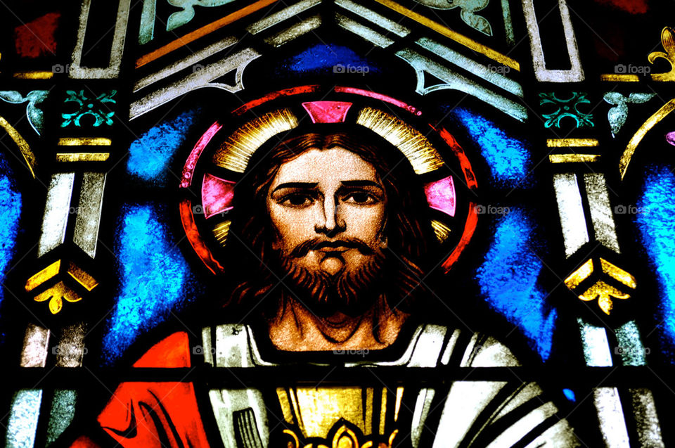 muncie indiana jesus stained glass by refocusphoto