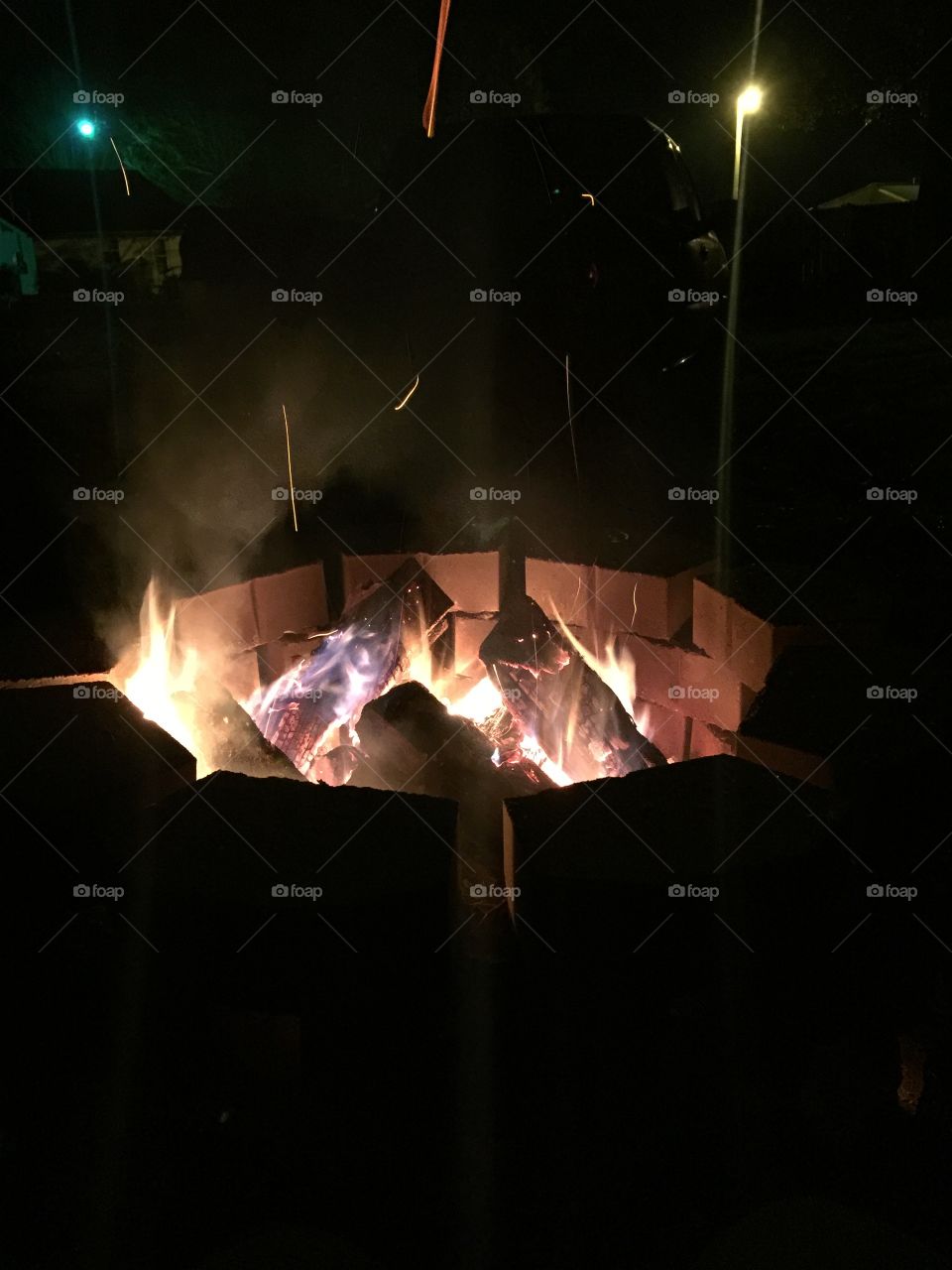 Random Fall Fire Pit Capture