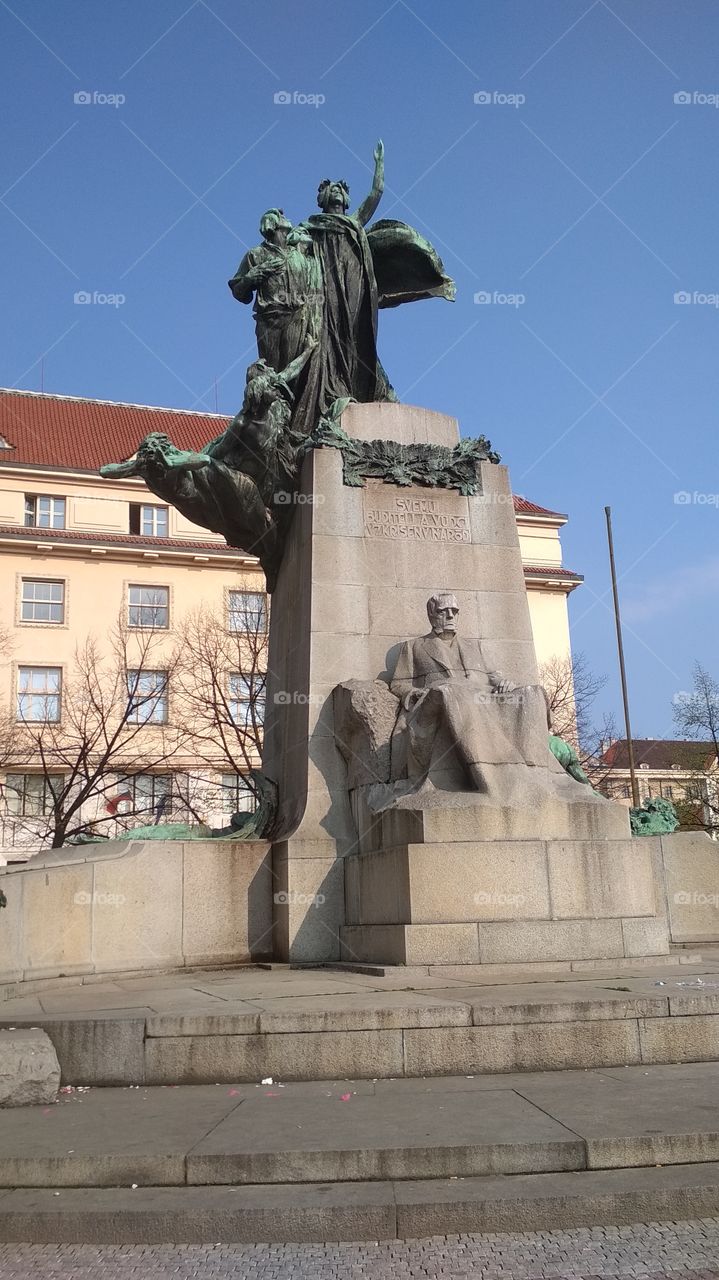 František Palacký sculpture