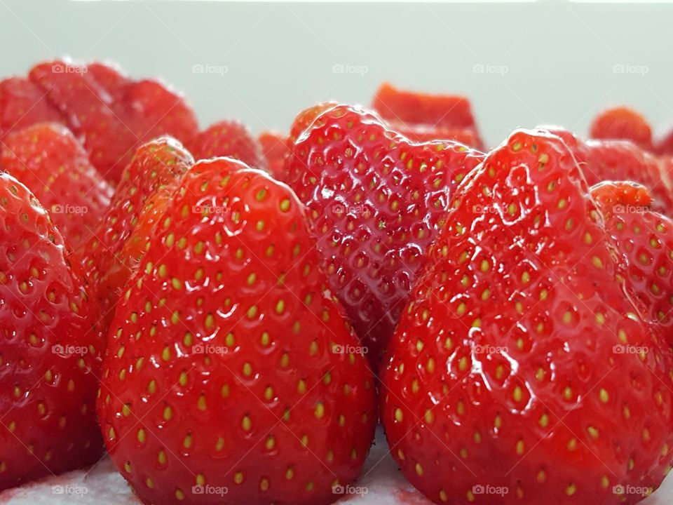 Freshly strawberries