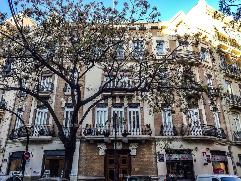 View of edificio cortina perez