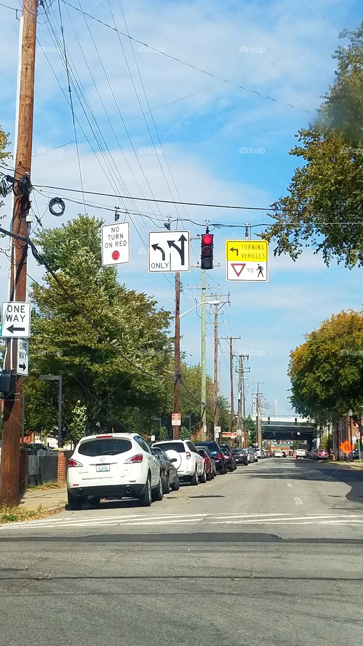 deciding which way to turn