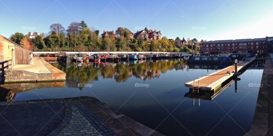 worcestershire uk wharf diglis by chris7ben