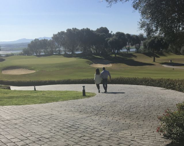 Walking together 