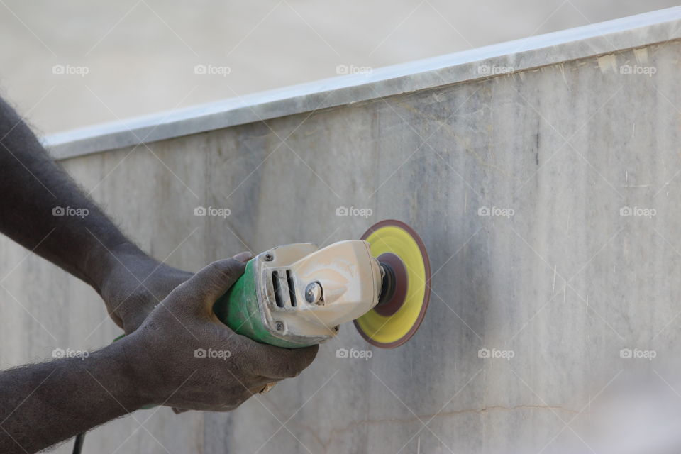 Working Hands Close -up