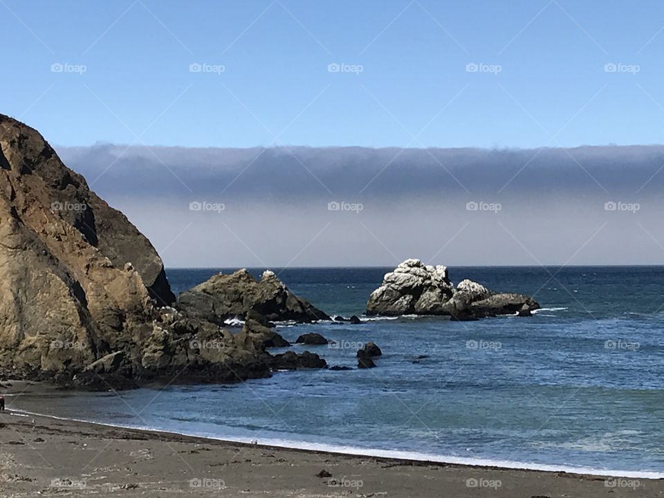 Pacific Ocean scenery 
