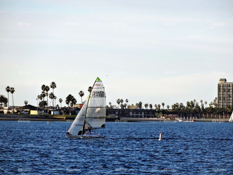 Sailing in California 