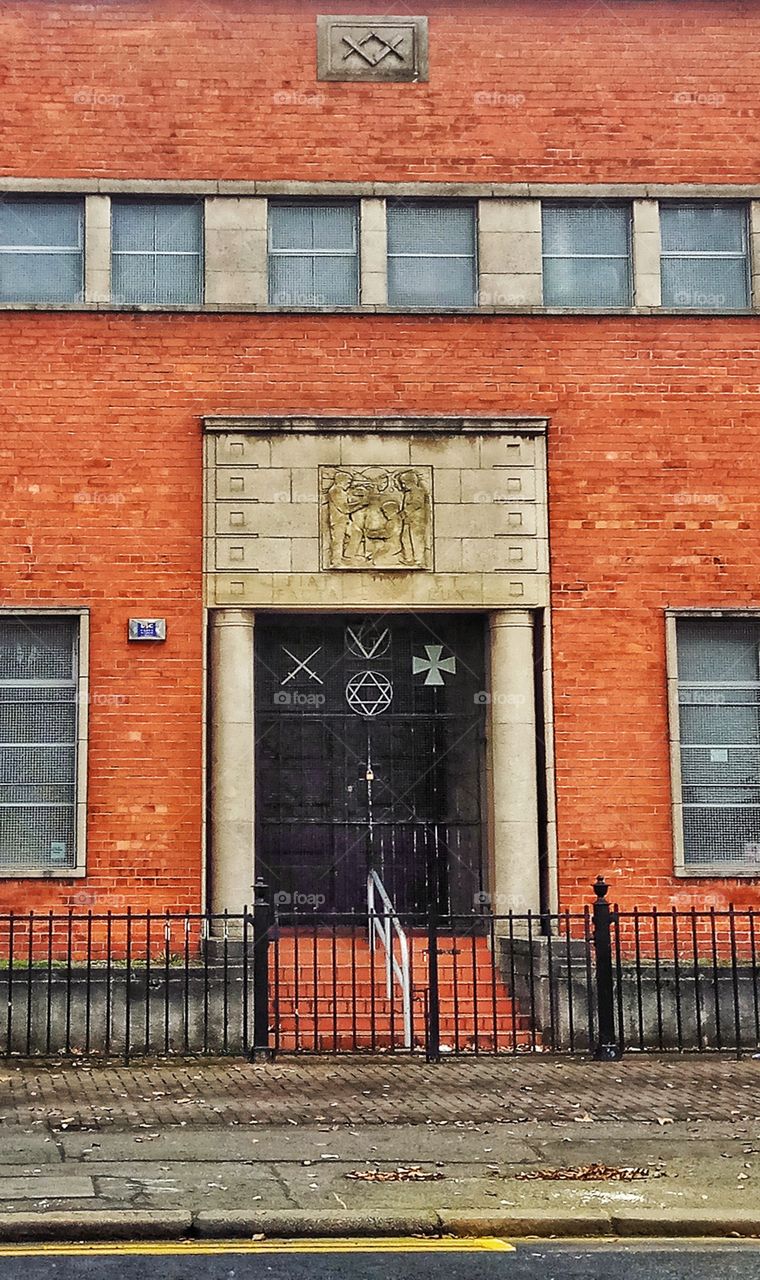 A masonic lodge in Belfast,Northern Ireland
