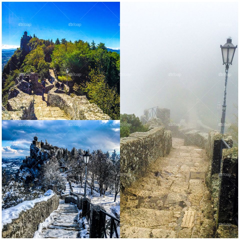 San marino in three times