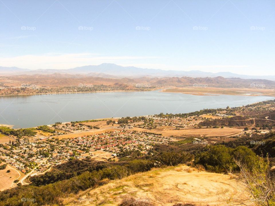 Elsinore Lake , California