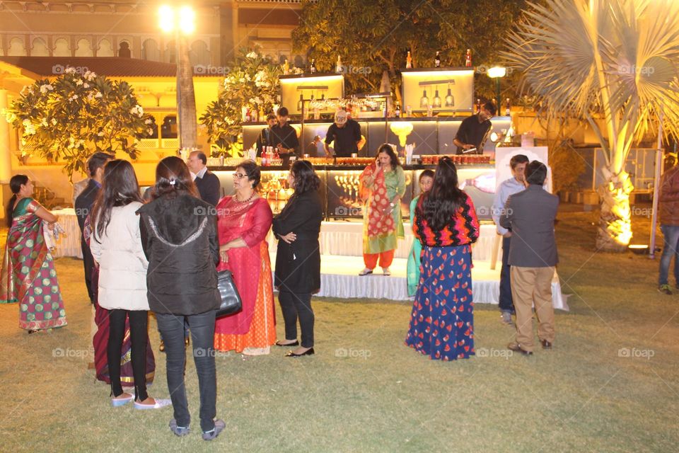 Diversity People Party Enjoyment Buffet Eating Concept - Image,Hosting a Big Party? Here’s How Much Food to Serve